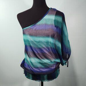 Studio Y One Shoulder Top Blue/Green Medium
Lot I